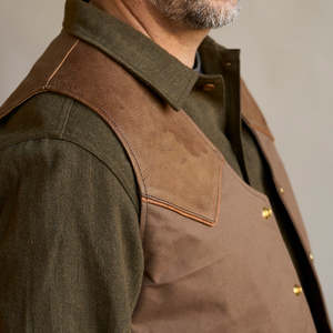 เสื้อกั๊กหนังผู้ชายวัสดุทนทาน รุ่นใหม่ สวมใส่สบาย - Product Image 4