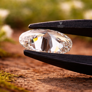 Diamant de laboratoire cultivé en vrac, certifié IGI, HPHT CVD, 5 carats, forme ovale, couleur DE, fantaisie intense, clarté VVS2, excellente qualité, vente en gros - Product Image 4