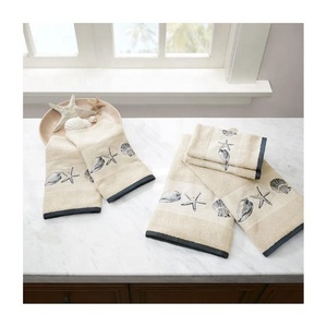 2026 Best Quality Floral Geometrical Embroidered Design Several Colours Quality Yarns <b>Kitchen</b> Towel for Party and Airplane Use - Product Image 5