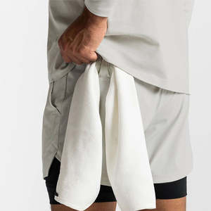 Men's Double <b>Layer</b> Fitness Shorts Men Fitness Gym Training 2 in 1 Sports Shorts Quick Dry Workout Jogging Double Deck Summer - Product Image 4