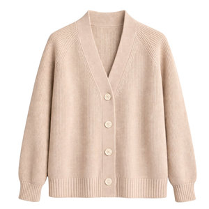 Cárdigan para Mujer, Ligero, de Tela Suave, Manga Larga, Cálido, Cómodo, Elegante, para Uso Diario - Product Image 1