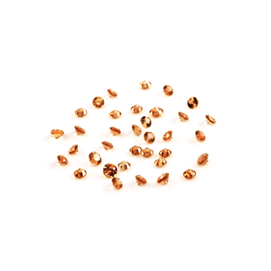 แซฟไฟร์สีส้มธรรมชาติแบบไม่ผ่านการปรับแต่ง ขนาด 1.25 มม. แซฟไฟร์สีส้มธรรมชาติทรงเหลี่ยมสำหรับทำเครื่องประดับ - Product Image 4