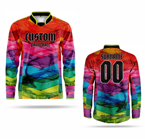 Fábrica de Producción de Camisetas de Paintball al por Mayor que Ofrece Colores Personalizados, Gráficos de Equipo y Ropa Deportiva de Alto Rendimiento para Mayoristas - Product Image 6