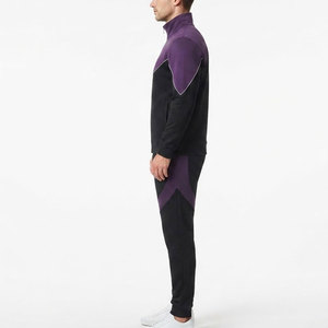 Ensemble de survêtement léger d'hiver pour homme, couleur unie, éco-responsable, séchage rapide, veste et pantalon de sport haute performance pour l'extérieur - Product Image 3