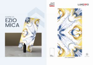 Azulejos de Porcelana Elite Glossy Bookmatch, Tamaño 60x120cm, 600x1200mm, 24x48 Pulgadas, Diseño Premium con Aspecto de Mármol para Paredes y Pisos Interiores - Product Image 3