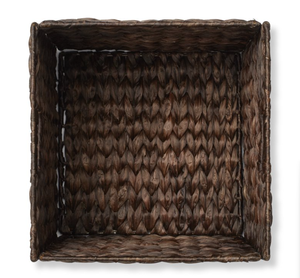 Artex HaiNam <b>Square</b> Natural Rattan Storage <b>Basket</b> With Handles Rustic Multi Purpose Organizer For Neatening And Storage - Product Image 4