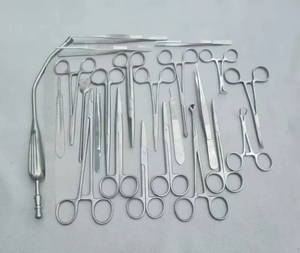 ชุดเครื่องมือผ่าตัดทั่วไปสำหรับสัตว์ 23 ชิ้น ทำจากสแตนเลสสตีล คุณภาพสูง ทนทาน ใช้ซ้ำได้ ได้รับมาตรฐาน CE ISO - Product Image 3