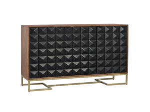 Aparador de Madera de Mango de Diseño Industrial Moderno, Mueble de Almacenamiento, Cómoda, para Comedor, Hotel, Villa, Organización del Hogar - Product Image 4