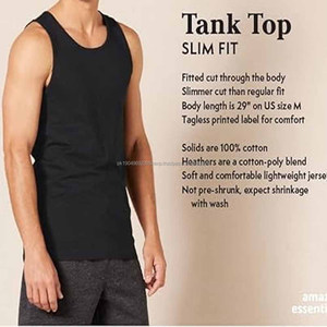 Débardeur personnalisé à séchage rapide, sublimation, impression intégrale, débardeurs pour hommes pour l'été, débardeur de fitness pour la salle de sport - Product Image 3