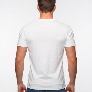 Camiseta de Algodón Lisa para Hombre, de Alta Calidad, 220g, Tejida, Bordada, Diseño Casual, Secado Rápido - Product Image 3