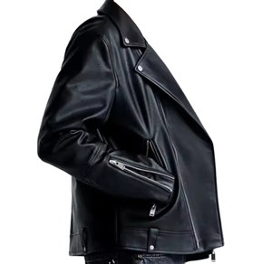 Chaqueta de Cuero Ligera y Cómoda, de Moda, con Múltiples Bolsillos, para Uso Diario, Fabricada por Solid Trader Professional - Product Image 3
