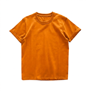 Women's <b>Olive</b> <b>Green</b> 100% Cotton Short Sleeve O-Neck Regular Fit Casual <b>T</b>-<b>Shirt</b> Solid Jersey Knitted Plain Dyed Eco-Friendly - Product Image 4