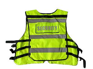 Security Latest Design Logo Custom <b>Color</b> Security High Visibility Reflective Vest Front Zipper Safety Vests HiViz Tactical Vest - Product Image 4