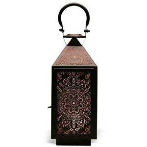 Gold Plated Metal <b>Lantern</b> for Home Decoration Outdoor Use Handmade Durable Design - Product Image 6