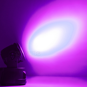 ไฟดิสโก้ SHEHDS 6in1 RGBWAUV สำหรับดีเจ ระบบ DMX512 มินิ LED Moving Head สำหรับ KTV คลับ บาร์ - Product Image 3