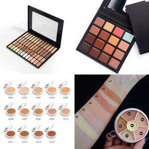 มิเนอรัลครีม ฟูล คัฟเวอร์เรจ คอนซีลเลอร์ พาเลทท์ ติดทนนาน กันน้ำ ปรับสีผิว คอนทัวร์ ไฮไลท์ เมคอัพ - Product Image 3