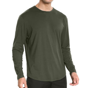 Camisetas de hombre elegantes y a la moda, camisetas de hombre con diseño básico, camisetas de hombre de manga corta, camisetas de hombre de color sólido en venta. - Product Image 5