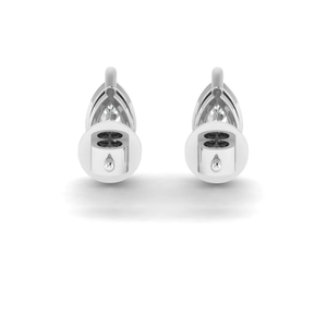 AJRETAIL Pendientes de tuerca modernos para mujer, con incrustaciones de oro de 14 quilates, 1.5 quilates, color F, claridad VS1, certificados por IGI - Product Image 3