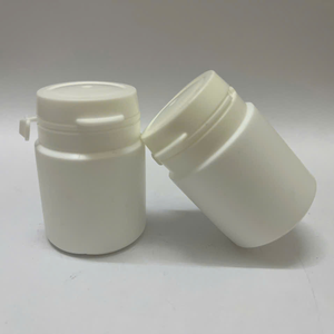 Juego de Botellas de Plástico HDPE de Origen Vietnamita, Duraderas, de Forma Cilíndrica, Fondo Plano, Ligeras, Marca APS, con Tapa Desprendible, para Líquidos y Tabletas - Product Image 1
