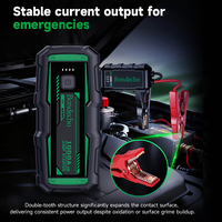 Power Pack Starter Portabel 1000A 12000mAh Pengisian Cepat Booster Baterai Mobil Lampu LED Darurat 6.0L Bensin 4.5L Diesel