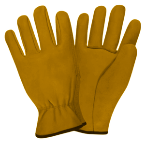 Sheep Grain Leather <b>Driver</b> <b>Gloves</b> Beige Color Industrial Safety Hand Protection Heavy Duty Abrasion Resistant Durable <b>Gloves</b> - Product Image 2