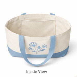 Custom Logo Size Printed Eco Friendly Reusable Designer Canvas Cotton Shopping Tote Bag Cotton Beach Tote Bag - Product Image 4