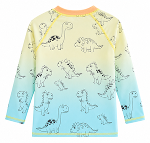 Kids Outdoor Swim T Shirt for <b>Boys</b> Breathable Lightweight Beach Clothing <b>Boys</b> UV Protective Swim Tee Comfortable Stretch Summer - Product Image 4