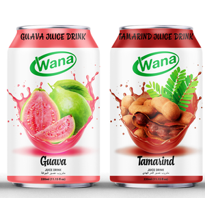 Jugo de Guayaba y Tamarindo de Alta Calidad, Bebida de Frutas y Verduras Pura, 320 ml, Bebidas Sin Gas, OEM, ODM, Personalizable, Saludable - Product Image 1