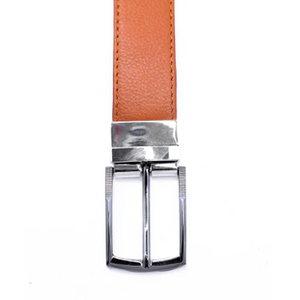Cinturón de Cuero con Hebilla de Cierre Seguro y Grabado Personalizado, Regalo para el Día del Padre, Cinturón de Cuero Genuino Ajustable e Informal - Product Image 2