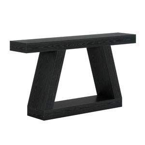 <b>Console</b> <b>Table</b> with <b>Storage</b> Space Wooden Entrance Sofa <b>Table</b> - Product Image 6