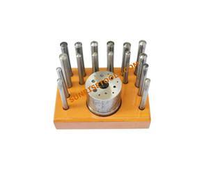 Ensemble de moules de perçage pour bijoux en fer, formes irrégulières SUNTOOLS/STIPL pour outils de fabrication de bijoux de précision - Product Image 3