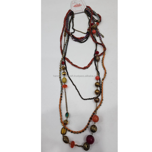 Collar de Resina de Color Personalizado para Niñas y Mujeres, Diseño Personalizado, Hecho a Mano, Ecológico, de Alta Calidad, Juego de Collar Largo y Aretes - Product Image 3