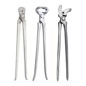 Professional <b>Horse</b> Farrier Tool <b>Kit</b> Complete Hoof Care <b>Grooming</b> Set with Shoe Puller Hoof Nipper Rasp Trimmer Durable Equine - Product Image 2