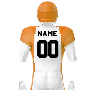 Ensemble d'uniformes de football américain personnalisés en usine – Maillot et pantalon sublimés pour équipe, anti-humidité, résistants et respirants - Product Image 5