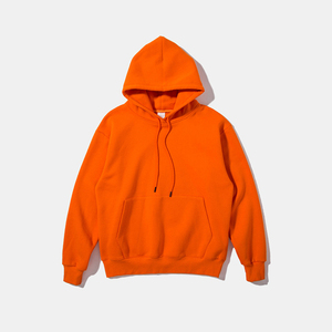 2026 New Fashion Casual Wear Fleece 100% Cotton Lined Oversized <b>Drop</b> Shoulder Hoodies For Men - Product Image 5