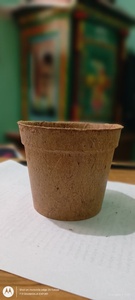 Pot de fleurs en fibre de coco, écologique, biodégradable, non enduit, léger (45g), pour une utilisation en intérieur et en extérieur avec des plantes vertes - Product Image 3