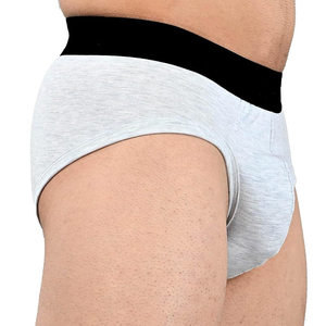 Ropa Interior Deportiva para Hombre, Color Sólido, con Logotipo Personalizado Bordado, Transpirable, para Fitness, Entrenamiento y Running - Product Image 1