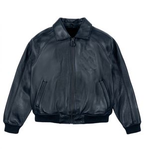 OEM Custom Logo High Quality Men Clothing Vintage Suede Leather <b>Jacket</b> Long Coats for Men Outdoor Wear <b>Jackets</b> - Product Image 1