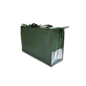 Durable 60x40x23cm PPNW Zipper Storage Bags Recycled PP <b>Material</b> Customizable Made Pakistan Industrial Use <b>Packing</b> Fabric - Product Image 1