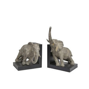 Juego de Sujetalibros Decorativos de Aluminio Art Deco, Artesanía Metálica para Decoración del Hogar y Accesorios de Oficina, Venta al Por Mayor - Product Image 4