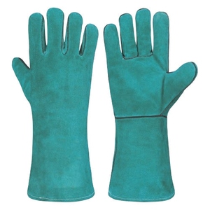 Gants de sécurité industriels en cuir de vachette ignifuge, résistants à l'abrasion, pour barbecue, grillades, viande, soudeurs, CE CATll - Product Image 3