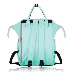 Polka Tots <b>Maternity</b> Backpack For Mothers Cat Style <b>Bag</b> - Sea Green - Product Image 2