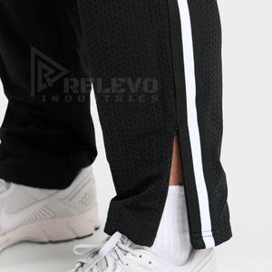 Pantalon de jogging décontracté pour homme de haute qualité, personnalisable, avec cordon de serrage, en tissu polaire écologique - Product Image 6