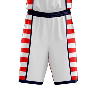 Seragam Basket Tanpa Lengan Berkualitas Tinggi, Nyaman, dan Bernapas, Desain Sendiri untuk Tim Anda, Set Jersey dan Celana Pendek Basket - Product Image 4