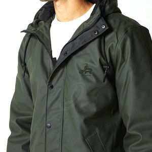 Veste coupe-vent d'hiver pour homme, en matière légère et coupe confortable, idéale pour un style streetwear décontracté. - Product Image 5