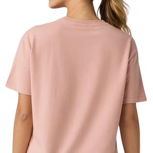 <b>Light</b> Pink Womens Relaxed Fit Crew <b>Neck</b> T Shirt Breathable Short Sleeve Workout Tee for Gym Running Yoga Fitness Training - Product Image 4