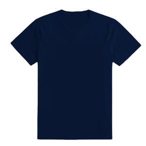 Camiseta de Cuello Redondo Informal de Manga Corta, Transpirable, de Secado Rápido, 100% Algodón, de Color Sólido, para Hombre - Product Image 4