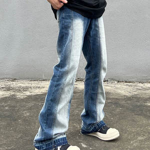 Pantalones de mezclilla de tela de calidad para una comodidad durante todo el día y un aspecto elegante. Pantalones de hombre lavados. - Product Image 6