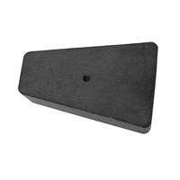 Bloc aimant en ferrite personnalisable avec trous Options multi-pôles et monopôles Perçage de précision Force magnétique puissante