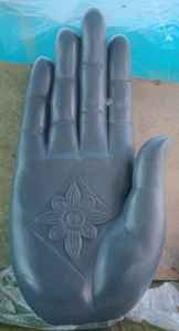 Estatua Moderna de Fibra Mudra Adecuada para Decoración Contemporánea del Hogar, Estudios de Yoga y Estilo Interior Tranquilo - Product Image 6